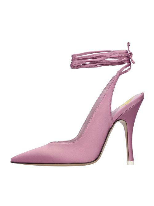 Dècolletè slingback in raso THE ATTICO | 227WS032 V015ROSA